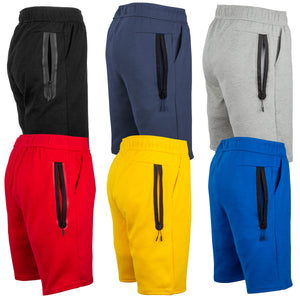 Women's Loose-Fit Tech Fleece Shorts – Soft, Breathable Fabric with Zipper Pocket & Adjustable Waistband view 1