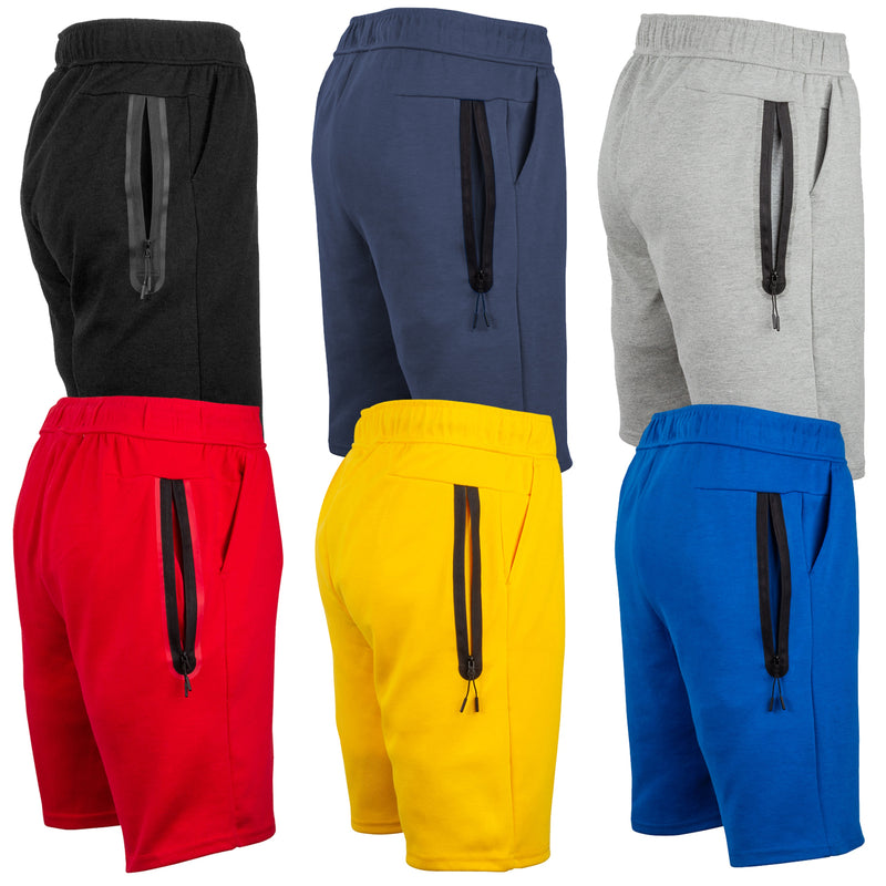 Women's Loose-Fit Tech Fleece Shorts – Soft, Breathable Fabric with Zipper Pocket & Adjustable Waistband