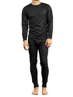 2-Piece Lightweight Thermal Set Of Both A Thermal Top And Bottom view 2