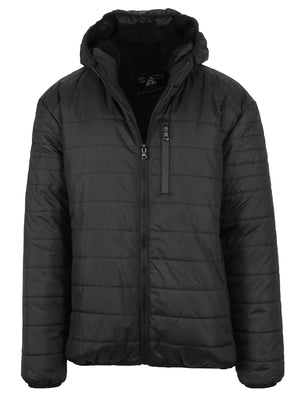 Mens Sherpa-Lined Hooded Puffer Jacket (Sizes, S to 2XL) view 6