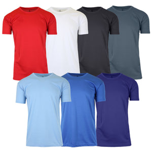 Men's Short Sleeve Moisture-Wicking Quick Dry Performance Crew Neck Tee (S-2XL) view 1