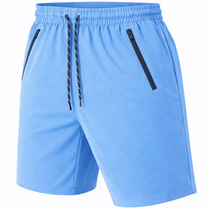 Men's Performance Training Shorts With Zipper Pockets (Sizes, S to 2XL) view 4
