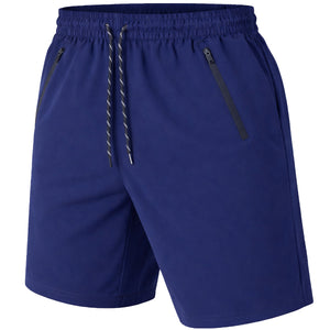Men's Performance Training Shorts With Zipper Pockets (Sizes, S to 2XL) view 5