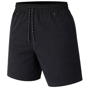 Men's Performance Training Shorts With Zipper Pockets (Sizes, S to 2XL) view 2