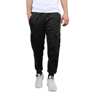 Mens Slim Fit Fleece Jogger Sweatpants (S-2XL) view 2