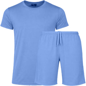 2-Piece Men's Poly Tech Lounge Top & Bottom Set (Sizes S - 3XL) view 5