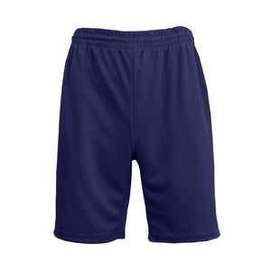 Men's Oversized Moisture Wicking Performance Basic Mesh Shorts - Black, 3XL
