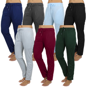 Women's 5-Pack Loose Fit Classic Lounge Pants (Sizes, S-3XL) view 1