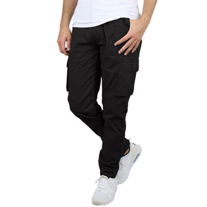 Men's Flex-Stretch Cotton Cargo Pants – Comfortable, Durable & Versatile (31-Inch Inseam) view 5