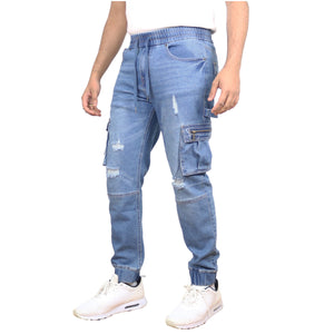 Men’s Stretch Cargo Carpenter Jean Jogger (Sizes, S to 3XL) view 3