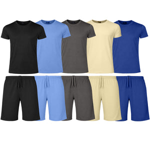 2-Piece Men's Poly Tech Lounge Top & Bottom Set (Sizes S - 3XL) view 1