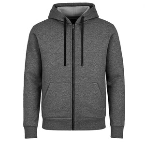 Men’s Fleece-Lined Full-Zip Hoodie (S-3XL) view 3