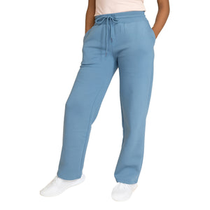 Women's Heavyweight Wide Leg Loose-Fit Fleece-Lined Sweatpants view 5
