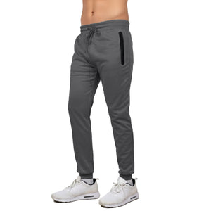 Men's Performance Tech Joggers Sweatpants With Heat Seal Zipper Side Pockets (Sizes: S-2XL) view 4