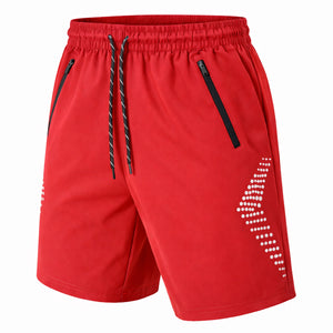 Men's Performance Training Shorts With Zipper Pockets (Sizes: S to 2XL) view 6