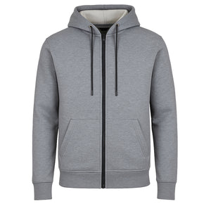 Men’s Fleece-Lined Full-Zip Hoodie (S-3XL) view 4