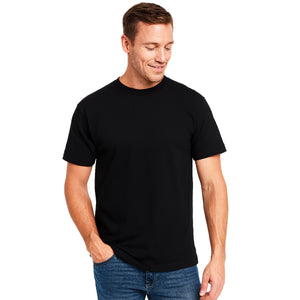 3-Pack Men's Short Sleeve Crew Neck Cotton Teen (Sizes, M - 3XL) view 2