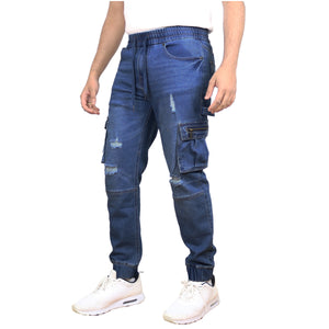 Men’s Stretch Cargo Carpenter Jean Jogger (Sizes, S to 3XL) view 4