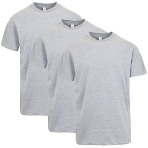 3-Pack Men's Short Sleeve Crew Neck Cotton Teen (Sizes, M - 3XL) view 6