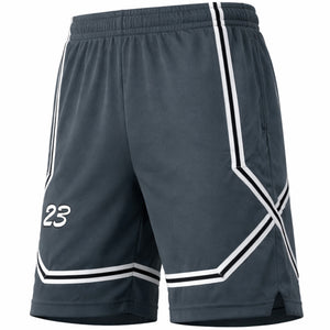 Men's Lightweight Mesh Shorts Moisture Wicking Athletic Gym Running Shorts with Pockets (S-3XL) view 3