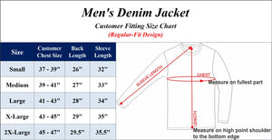 Men’s Regular Fit Denim Jacket with Pockets & Adjustable Hem (S-2XL) view 5