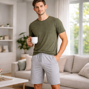 5-Pack Men's Cotton Blend Lounge Shorts (Sizes, S - 3XL) view 4