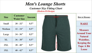 5-Pack Men's Cotton Blend Lounge Shorts (Sizes, S - 3XL) view 3