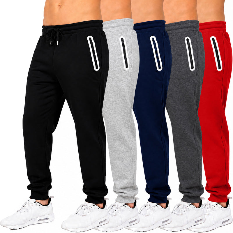 Men's Fleece-Lined Jogger With Heat Seal Zipper Side Pockets