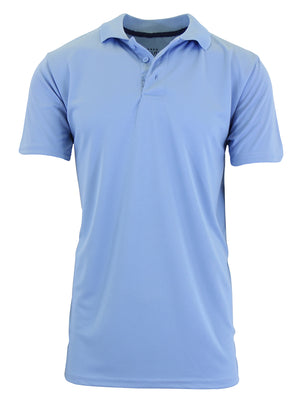 Men's Short Sleeve Polo Shirts – Moisture-Wicking, Stretch Knit, Tagless, Regular Fit for All-Day Comfort view 6