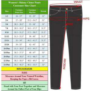 Women's Super Stretchy Skinny 5-Pocket Uniform Soft Chino Pants view 2