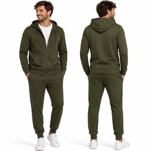 Men's French Terry Hoodie & Jogger Set (Sizes, S - 3XL) view 6