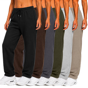 3-Pack Women’s Heavyweight Loose Fit Fleece Sweatpants (S–3XL) view 2