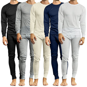 2-Piece Lightweight Thermal Set Of Both A Thermal Top And Bottom view 1