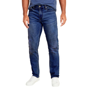 Men's Flex Stretch Slim Straight Jeans with 5 Pocket (Sizes, 30-42) view 3