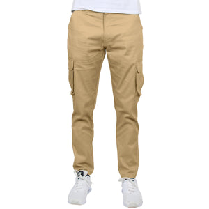 Men's Flex-Stretch Cotton Cargo Pants – Comfortable, Durable & Versatile (31-Inch Inseam) view 4