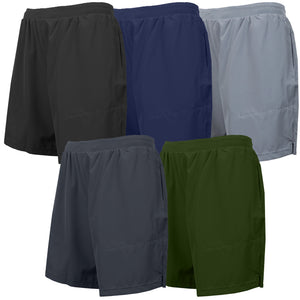 3-Pack Men's 2 in 1 Stretch Active Quick Dry Gym Running Shorts With Liner view 6