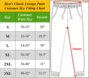 Men's 5-Pack Modern Fit Classic Lounge Pants (Sizes: S-3XL) view 2