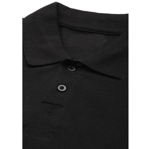 3-Pack Men’s Short Sleeve Pique Polo Shirt with Ribbed Collar and Breathable Cotton-Blend Fabric (S-3XL) view 3