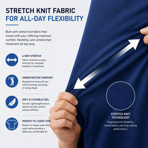 5-Pack Men's Short Sleeve Polo Shirts – Moisture-Wicking, Stretch Knit, Tagless, Regular Fit for All-Day Comfort view 5