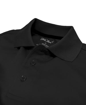 3-Pack Men's Short Sleeve Polo Shirts – Moisture-Wicking, Stretch Knit, Tagless, Regular Fit for All-Day Comfort view 2