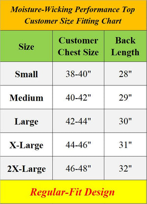 5-Pack Men's Short Sleeve Moisture-Wicking Quick Dry Performance Crew Neck Tee (S-2XL) view 4