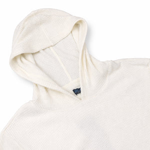 Men's Waffle Knit Thermal Pullover Hoodie (S-3XL) view 4