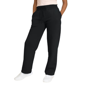 Women's Heavyweight Wide Leg Loose-Fit Fleece-Lined Sweatpants view 3