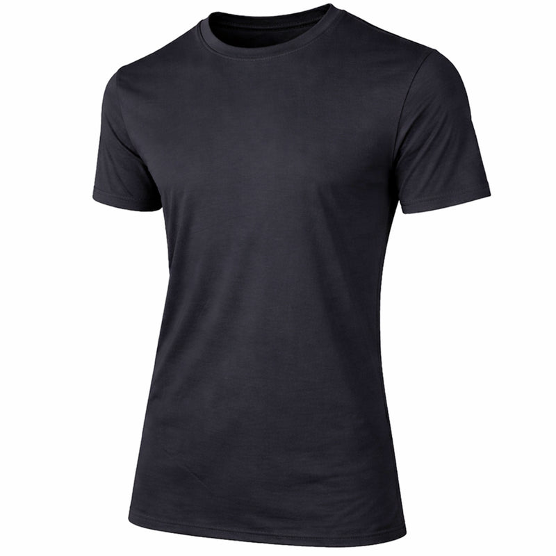 Men’s Short Sleeve Fashion Stretch Rayon Tees (M-3XL)