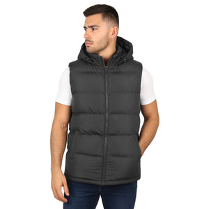 Men’s Heavyweight Hooded Puffer Bubble Vest view 2