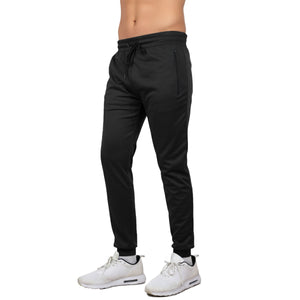 Men's Performance Tech Joggers Sweatpants With Heat Seal Zipper Side Pockets (Sizes: S-2XL) view 2