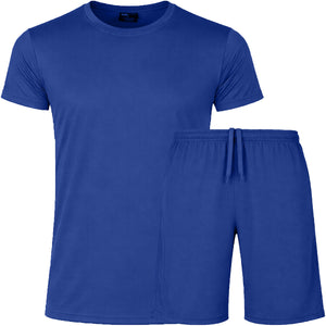 2-Piece Men's Poly Tech Lounge Top & Bottom Set (Sizes S - 3XL) view 6