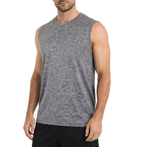 Men's Moisture Wicking Performance Sleeveless Muscle Tee (S - 3XL) view 4