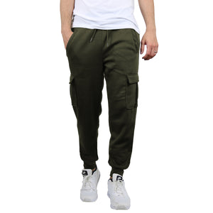 Mens Slim Fit Fleece Jogger Sweatpants (S-2XL) view 6