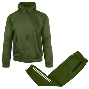 Men's Tech Fleece Full Zip Tracksuits 2 Piece Sets Athletic Jogging Outfit (S-3XL) view 6